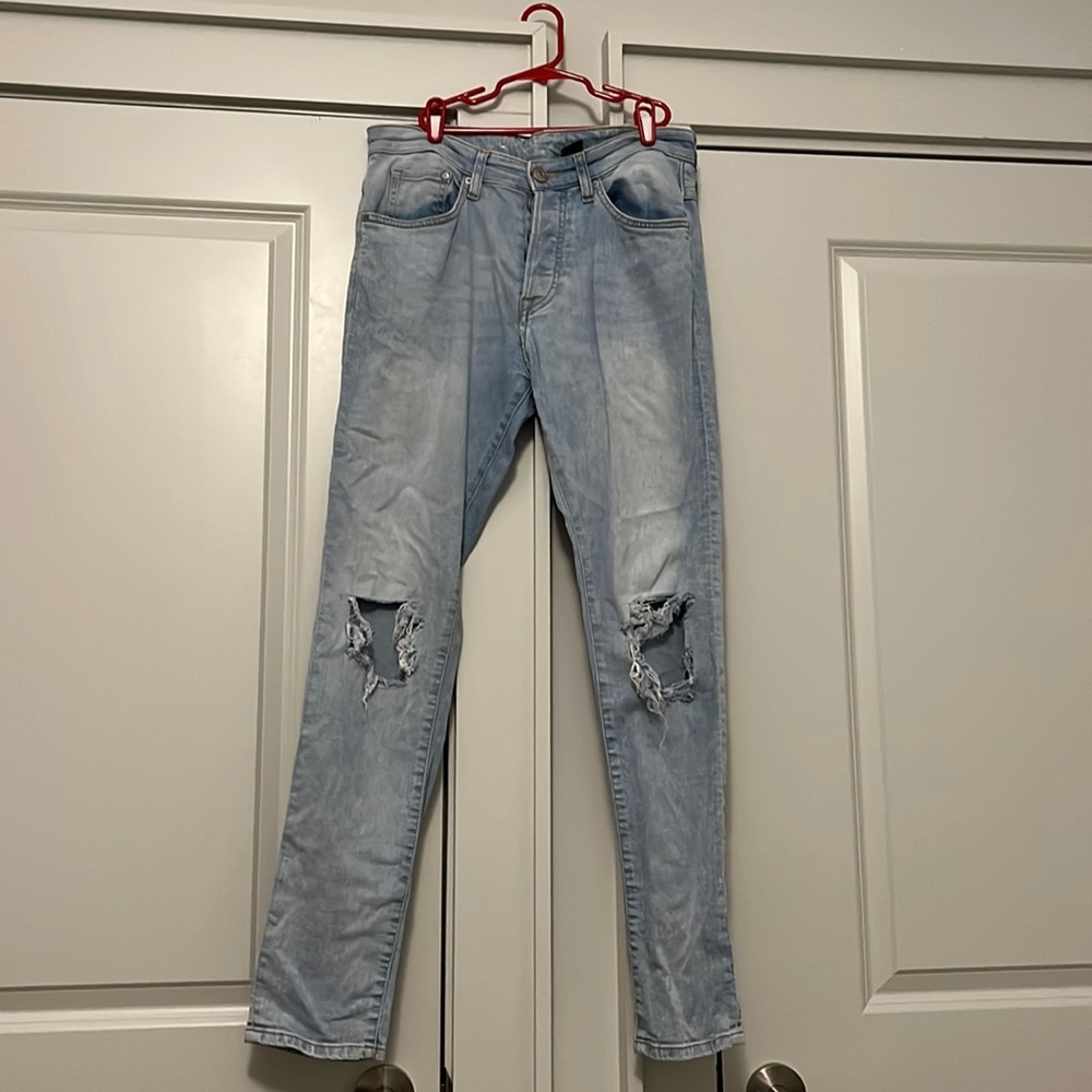 Denim & Denim Men’s Ripped Jeans - Size 33/32